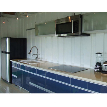 high quality integrated waterproof PVC Nepal furniture kitchen cabinet